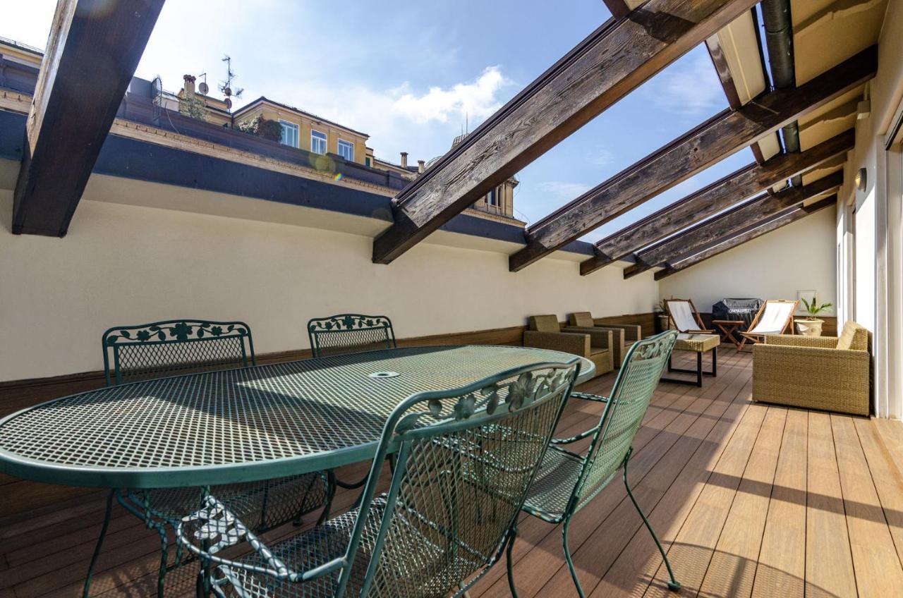 Rizzoli Terrace Apartment Bolonia Exterior foto
