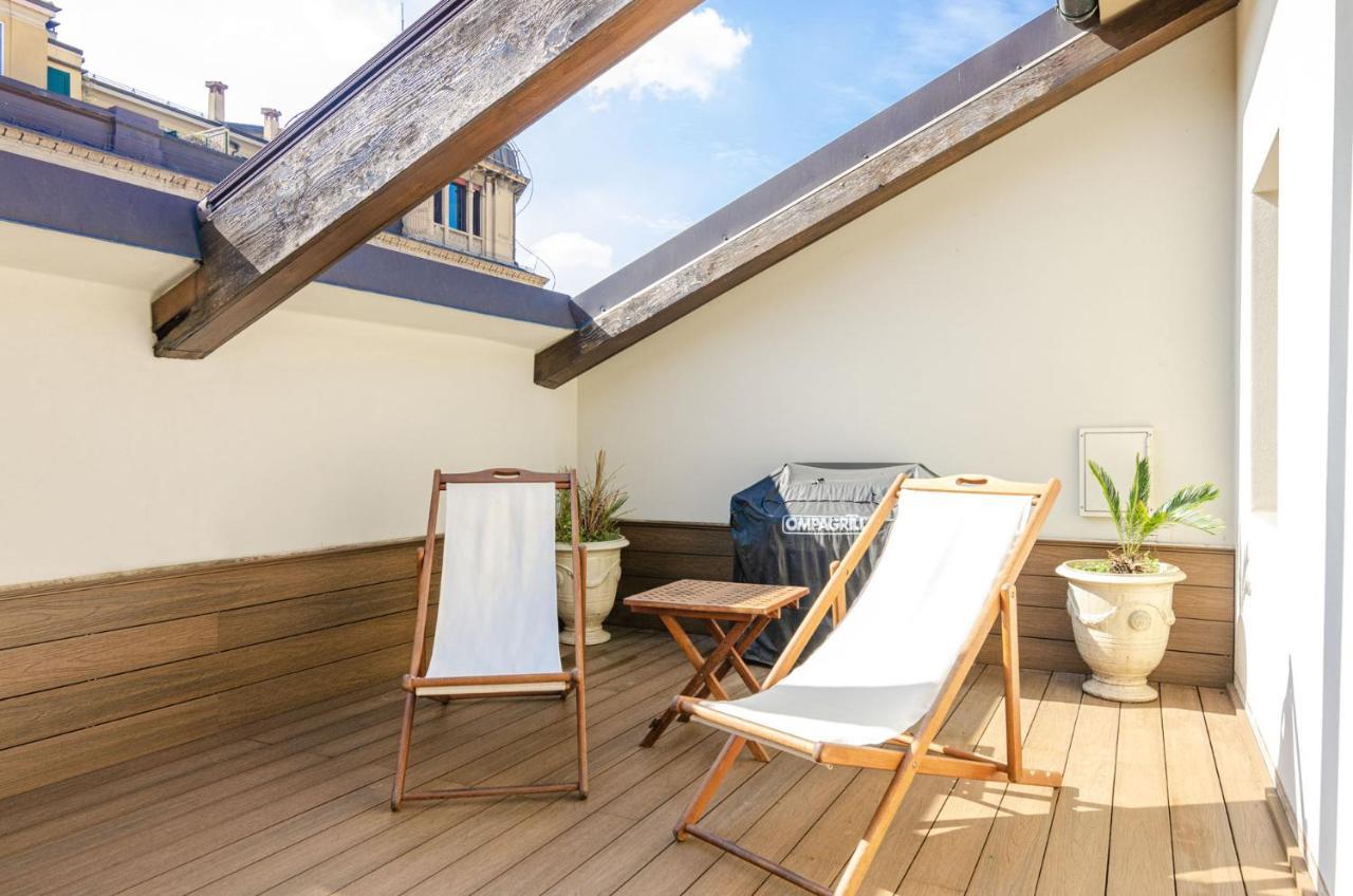 Rizzoli Terrace Apartment Bolonia Exterior foto
